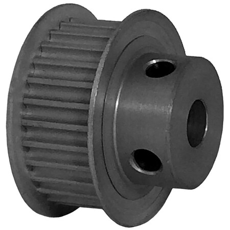 B&B Manufacturing 28-3P09-6FA3, Timing Pulley, Aluminum, Clear Anodized, 28-3P09-6FA3